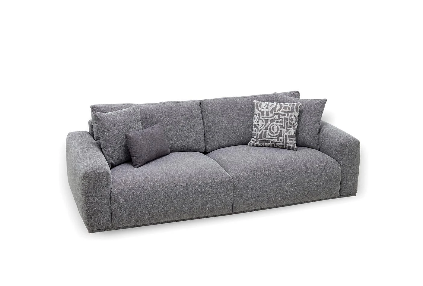 Melbourne 3-Seater Sofa (Light Grey)