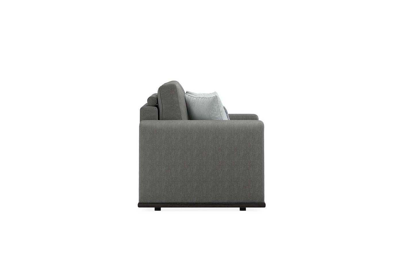 Carino 3-Seater Sofa Bed with Storage, Linen (Gray)