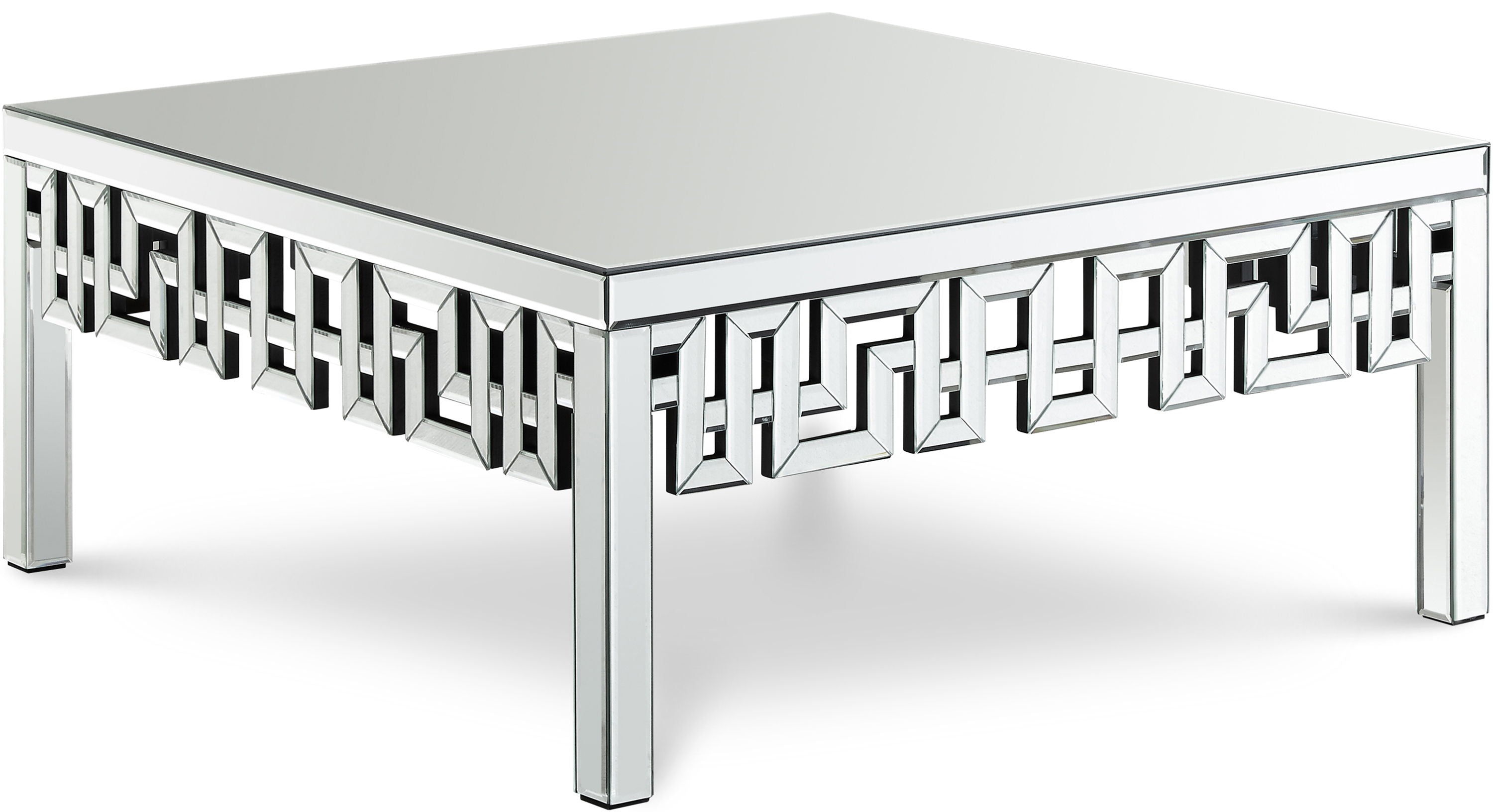 Aria - Coffee Table - Pearl Silver