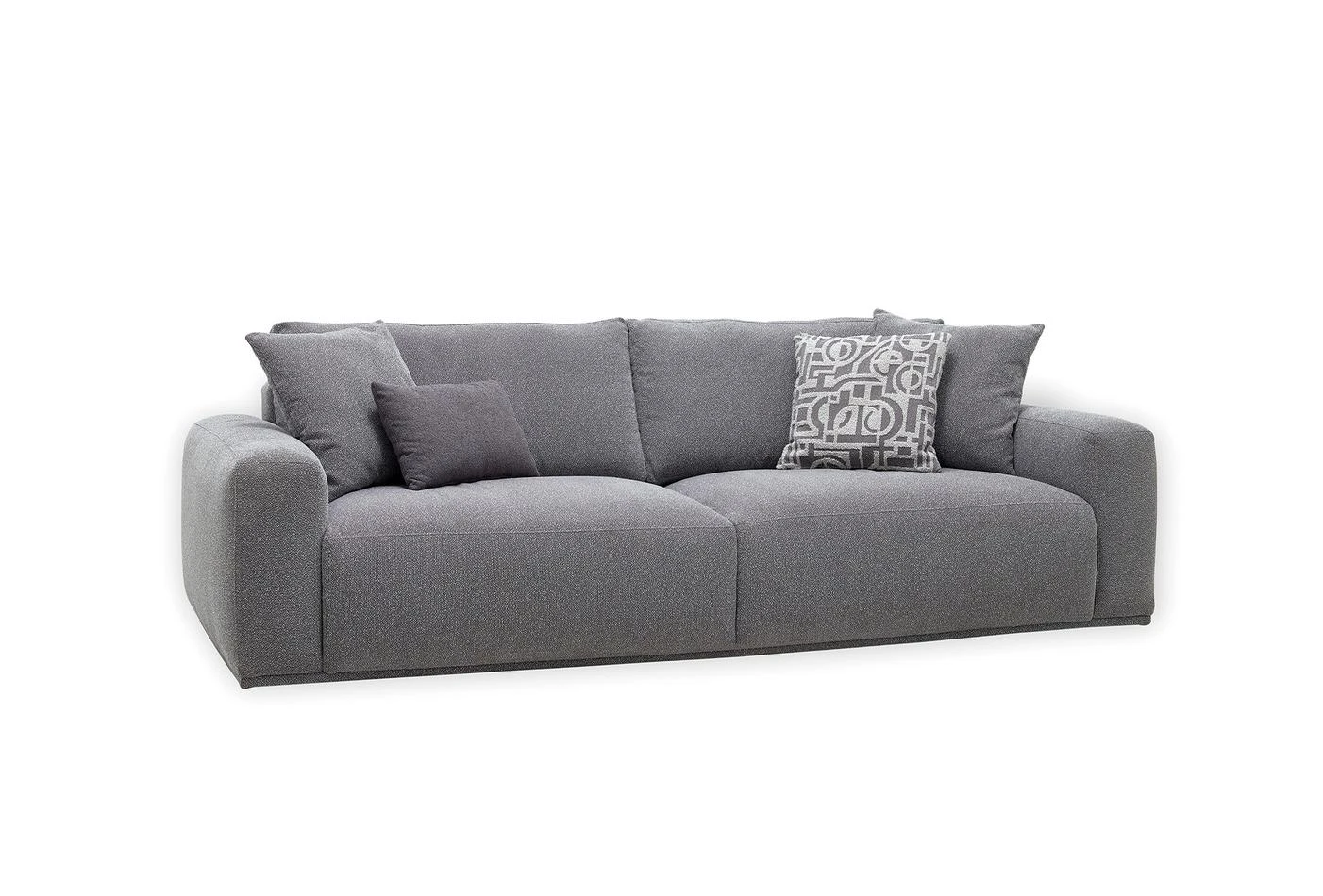Melbourne 3-Seater Sofa (Light Grey)