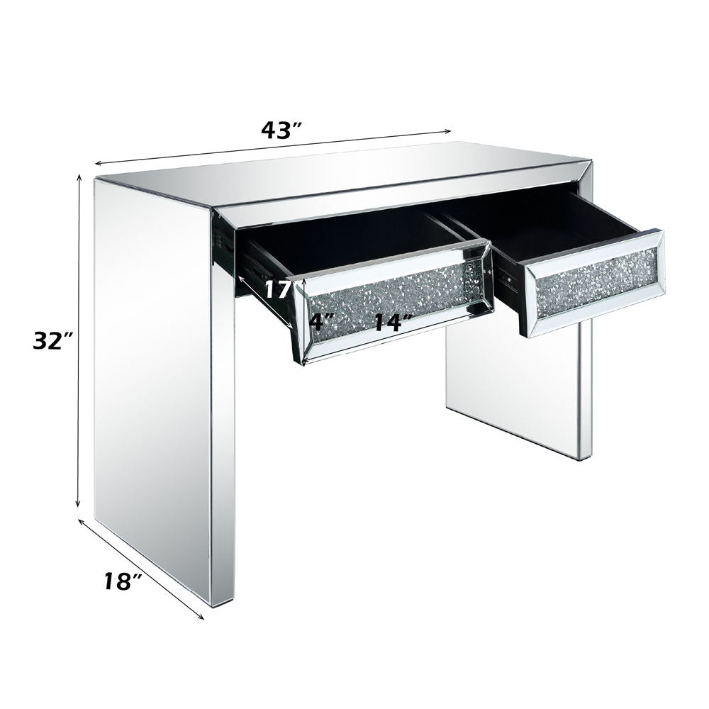 Noralie - Accent Table - Pearl Silver - 32"