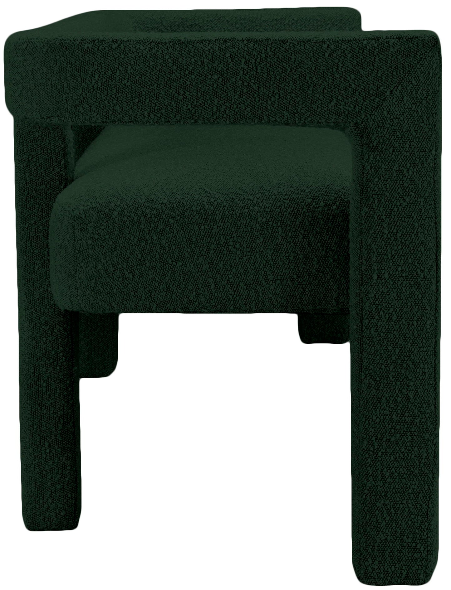 Athena - Boucle Fabric Bench