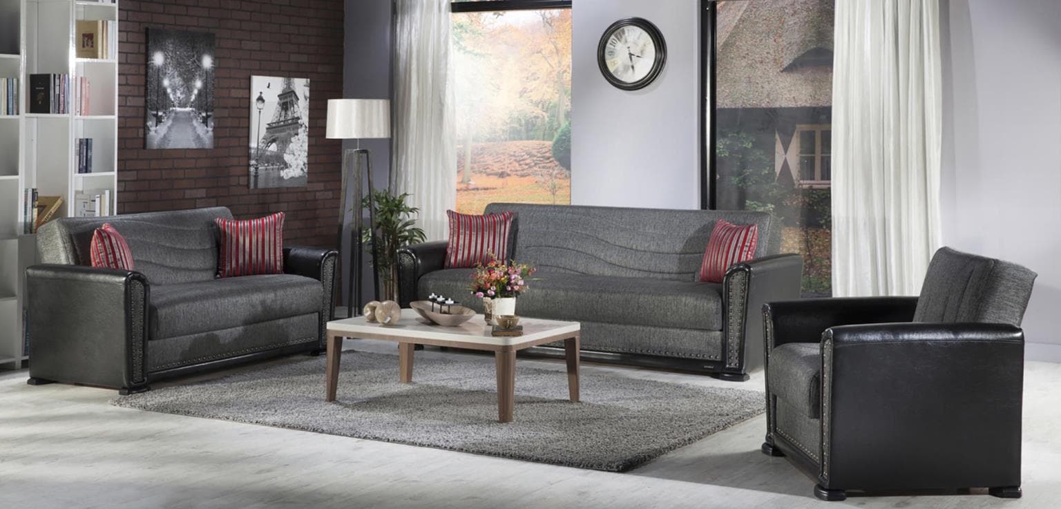 Alfa Loveseat (Gray)
