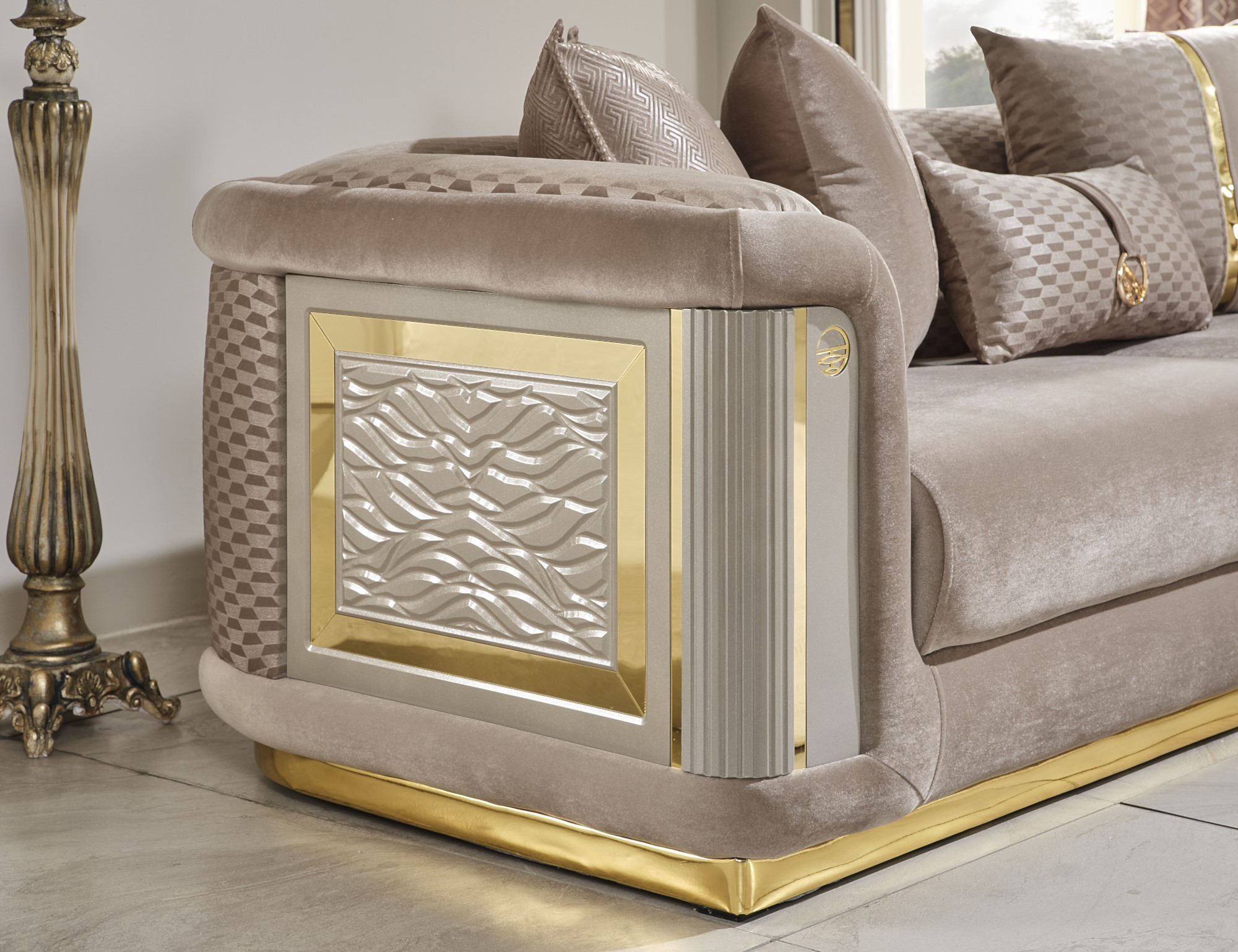 Elegance Stationary Living Room Set