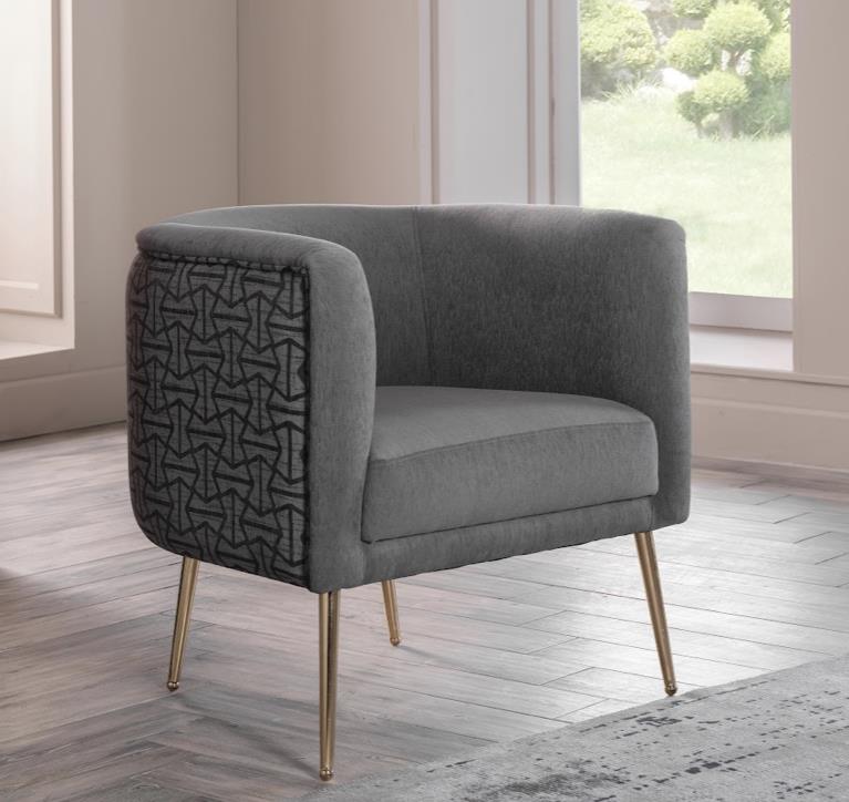 Cloak Accent Armchair (Cloak Grey)