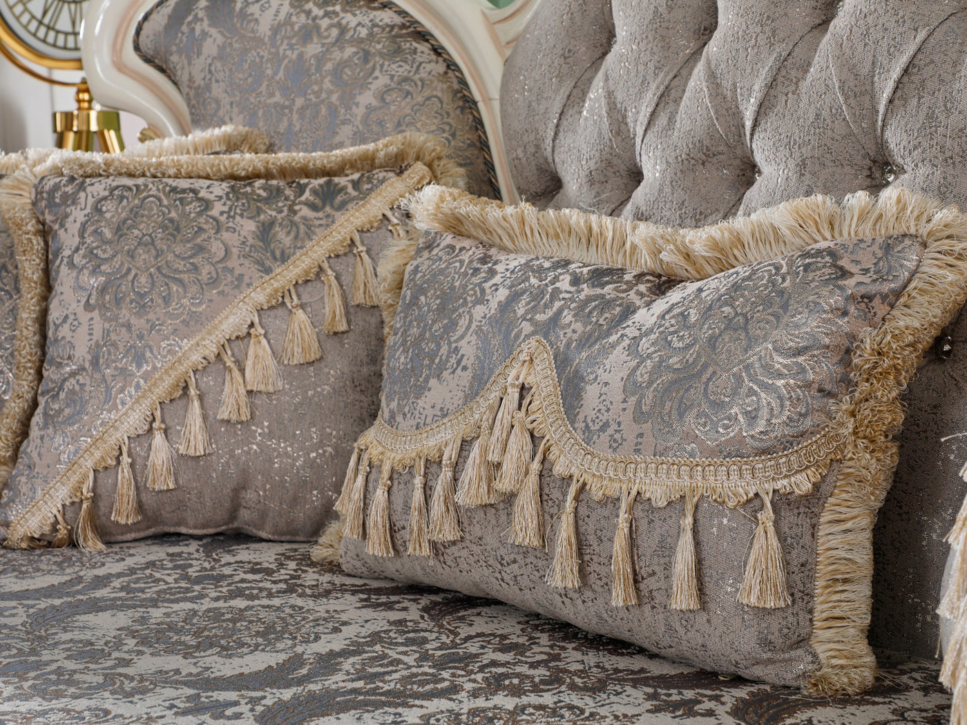 Kelebek Traditional Living Room Set (Vizon)