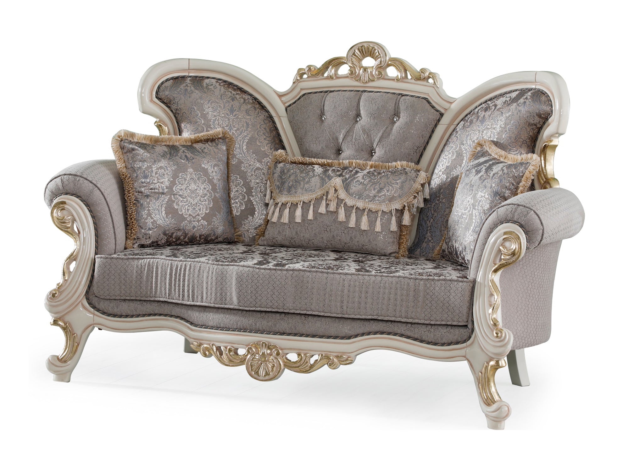 Kelebek Traditional Living Room Set (Vizon)