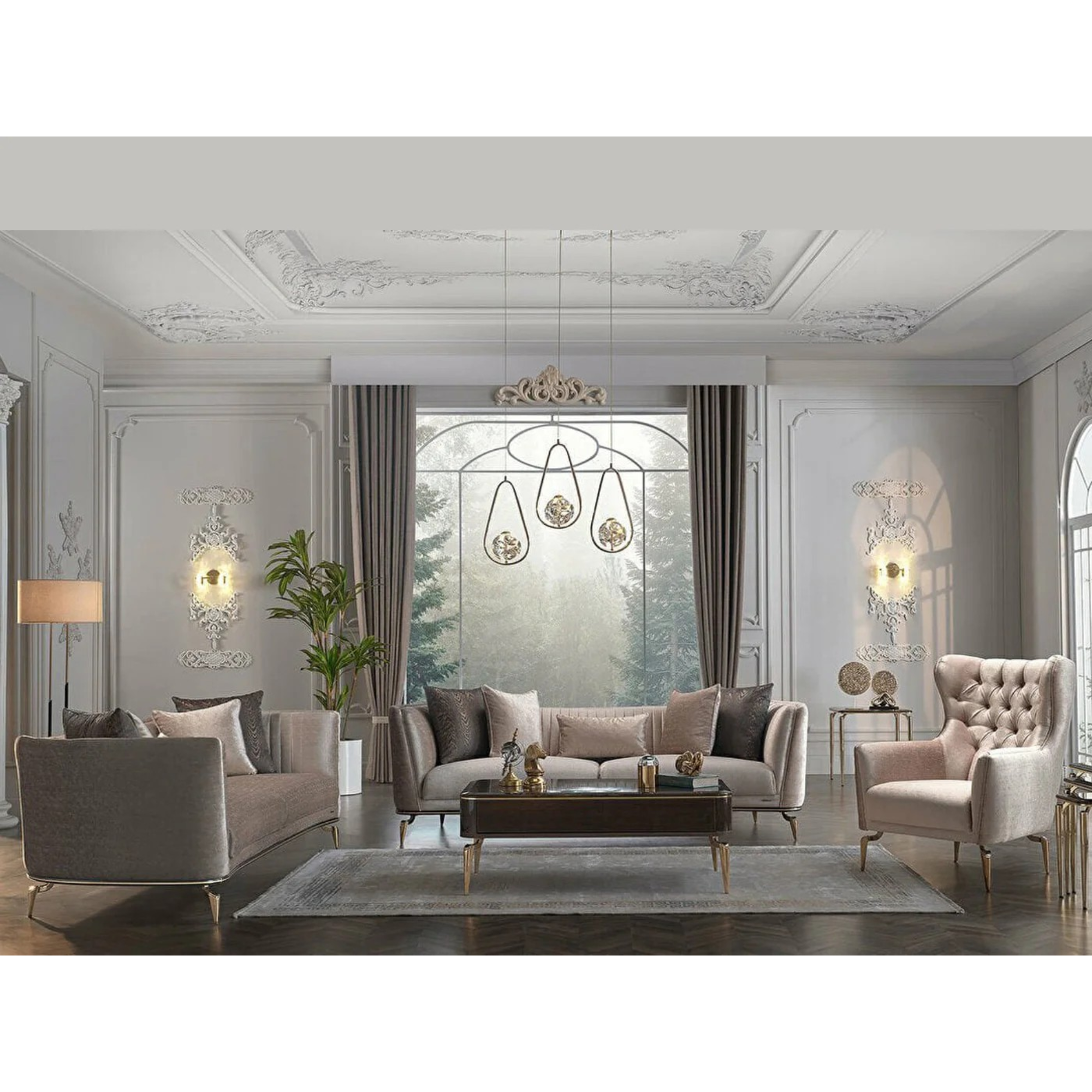 Plaza Living Room Set