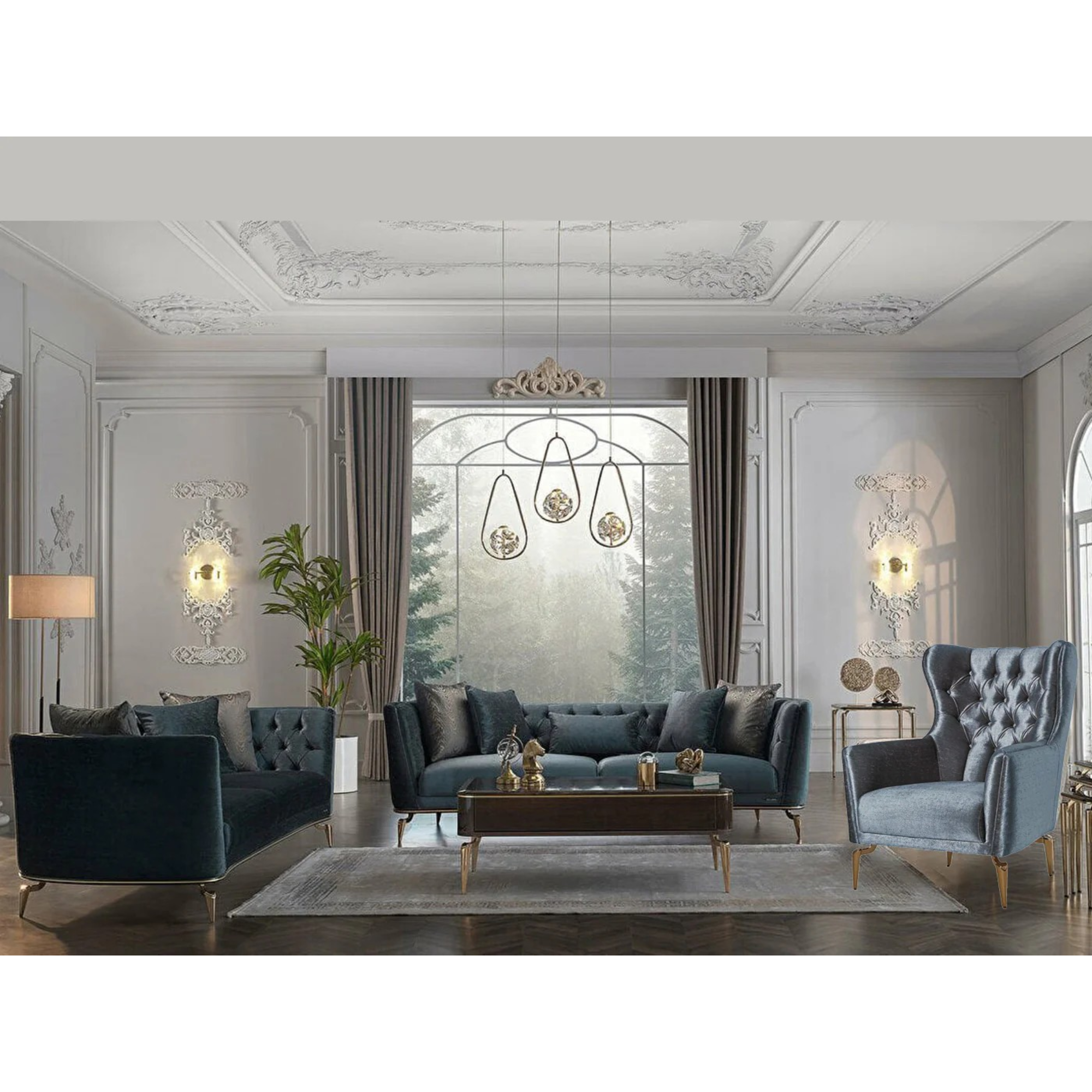 Plaza Living Room Set