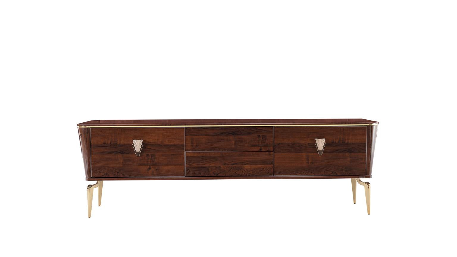 Plaza Tv Stand (Walnut)