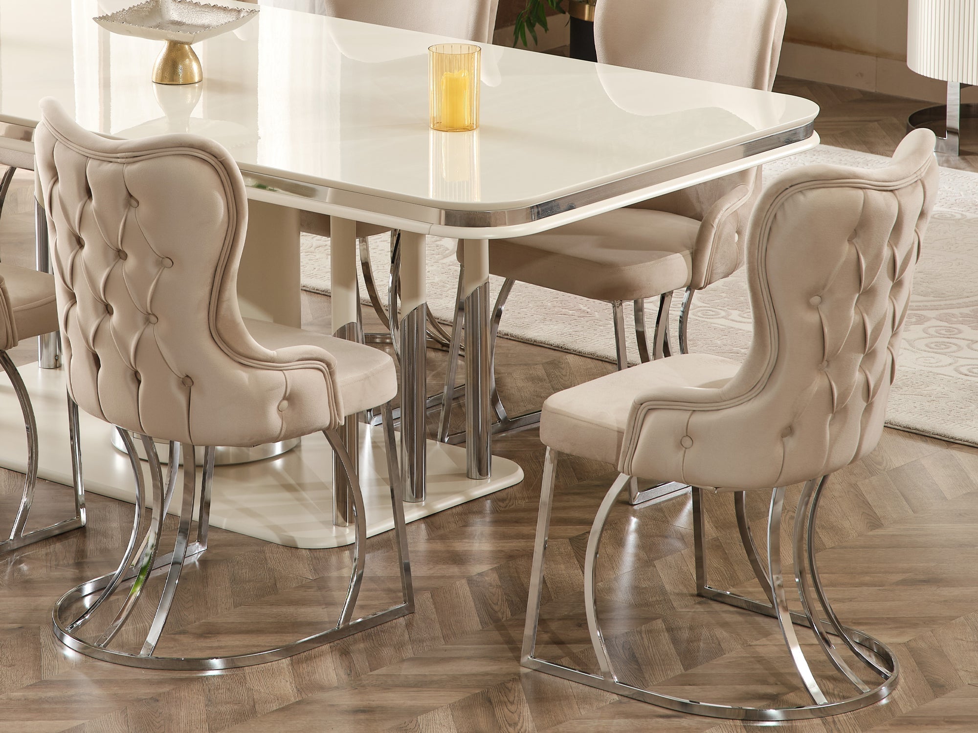 Prag 6 Person Dining Room Set