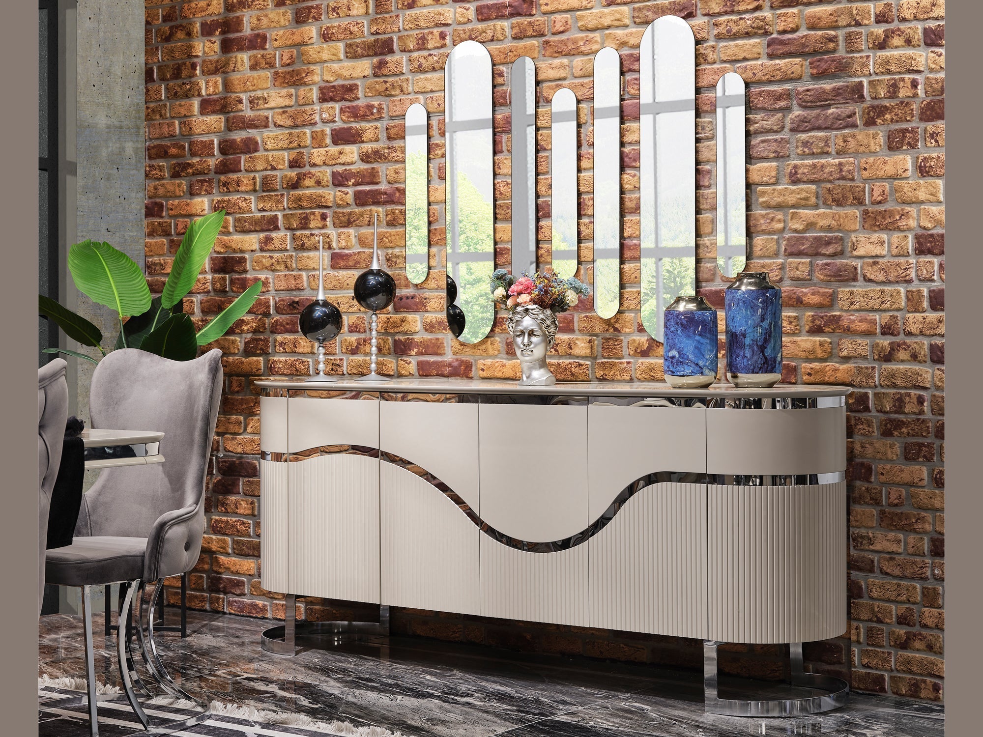 Prag 12 Person Dining Room Set