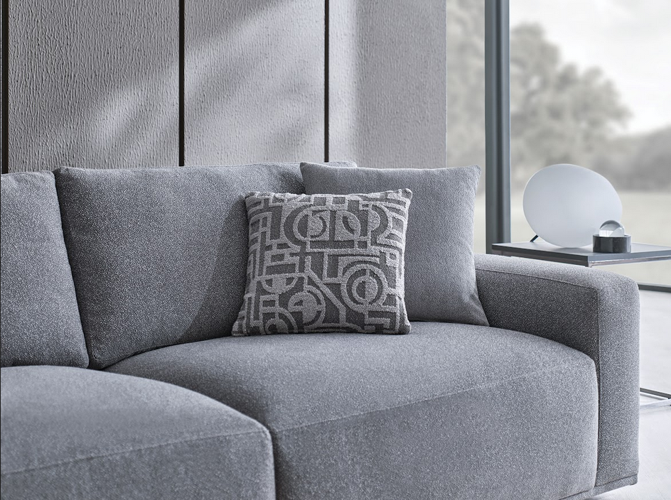 Melbourne 3-Seater Sofa (Light Grey)