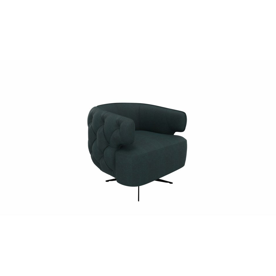 Sirona Armchair - Swivel Leg - Tufted