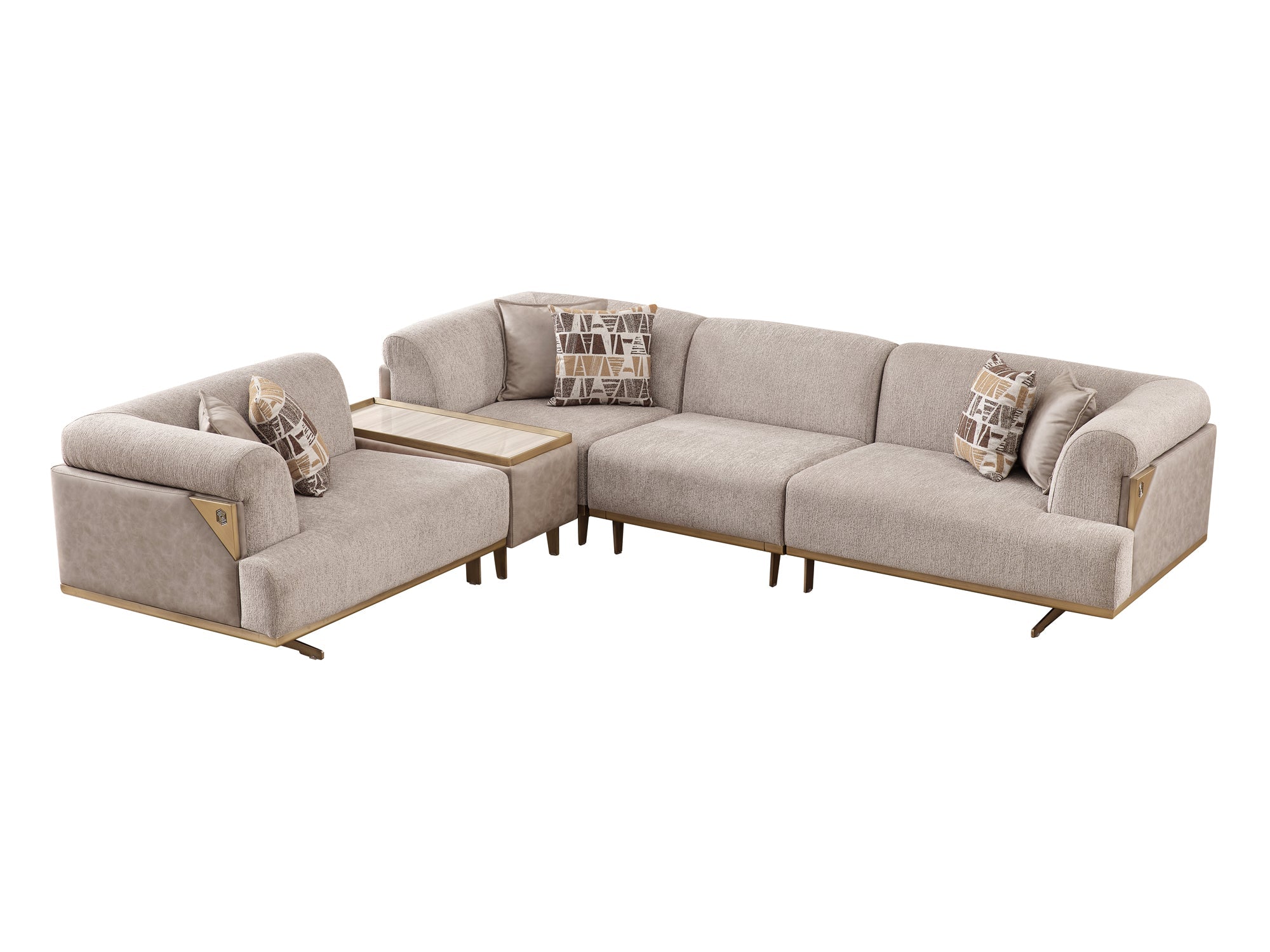 Urla Modular Sectional Cream