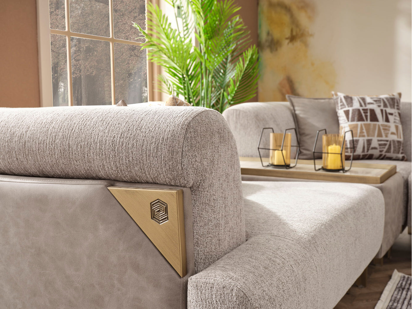 Urla Modular Sectional Cream