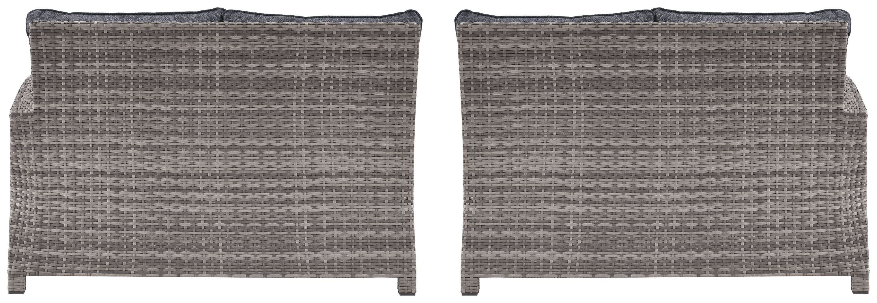 Salem - Gray - Raf / Laf Loveseat W/Cush (Set of 2)