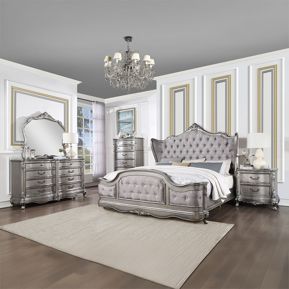 Ausonia - Mirror - Antique Platinum - Finish