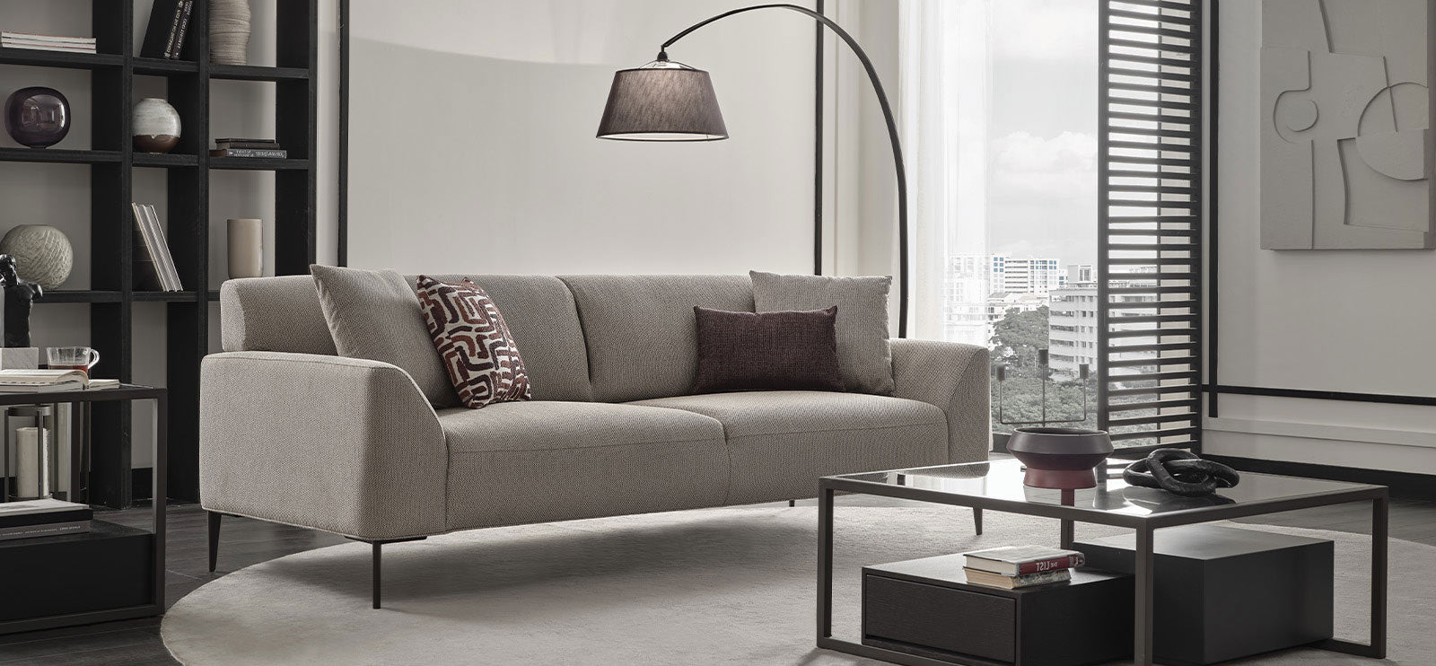 Berta 3 Seat Sofa Bed