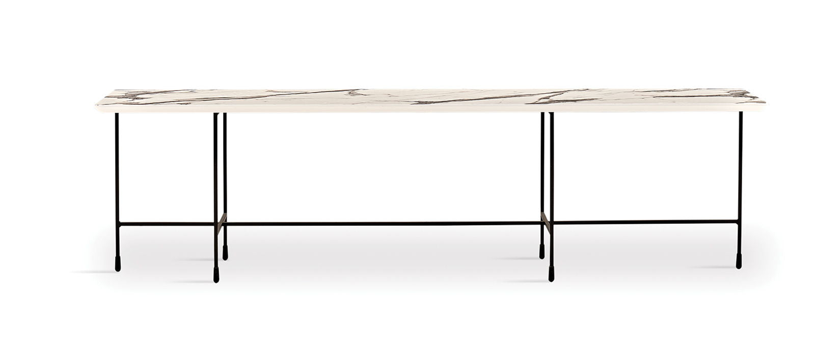 Solaro - Long Coffee Table - Marble Patterned
