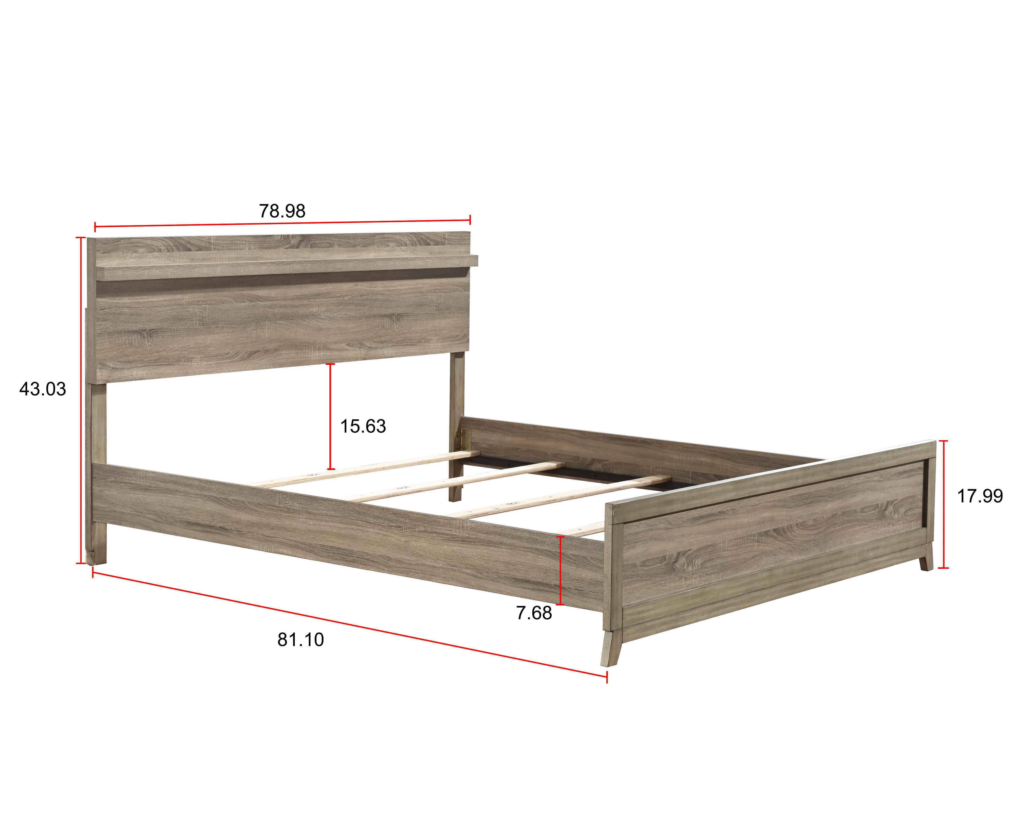 Tilston - King Bed - Natural