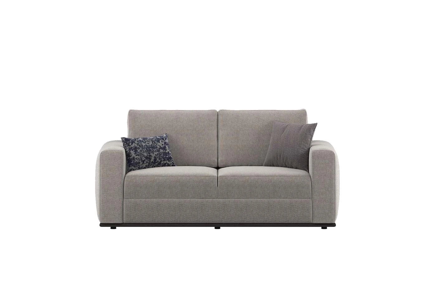 Carino 2-Seater Sofa Bed with Storage, Linen (Cream)