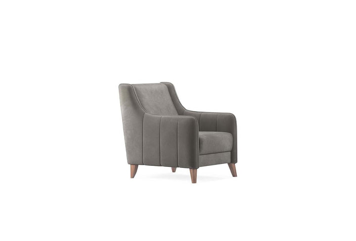 Dark Grey Colt Feather Fabia Armchair