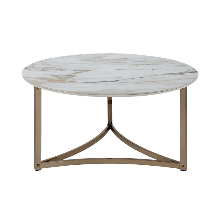 Zaidee - Coffee Table - Sintered Champagne