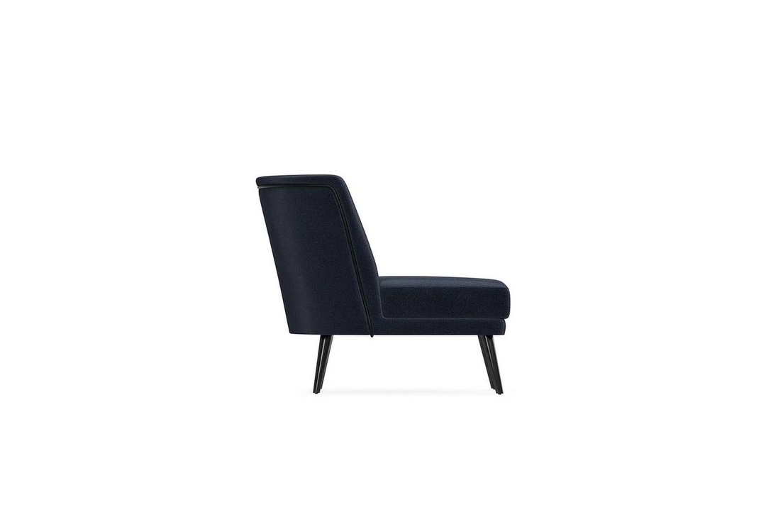 Carino Armchair, Velvet (Blue)