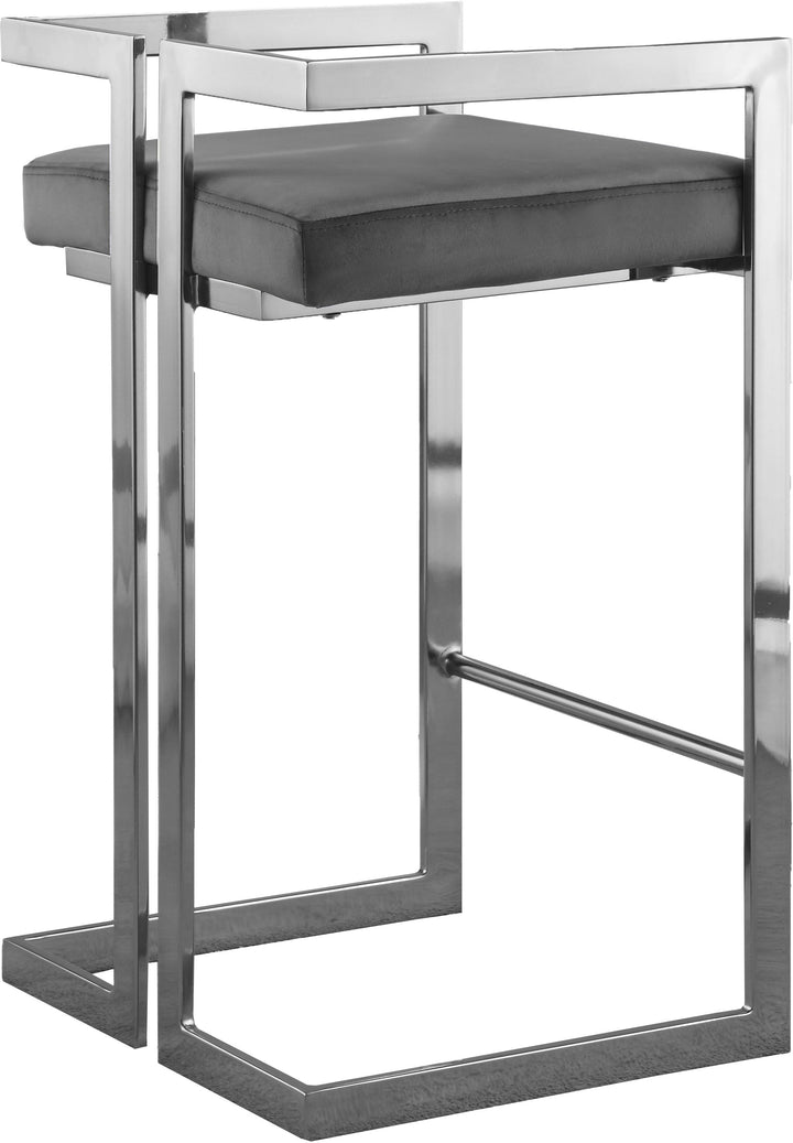 Ezra - Stool with Chrome Legs (Set of 2)