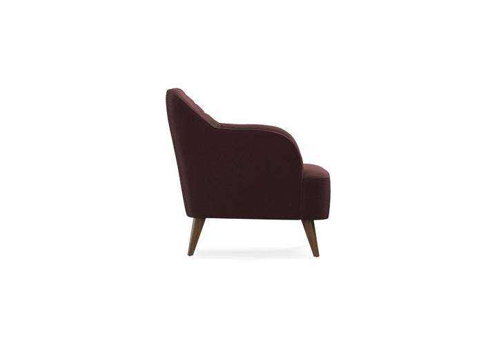 Purple Colt Feather Sona Armchair