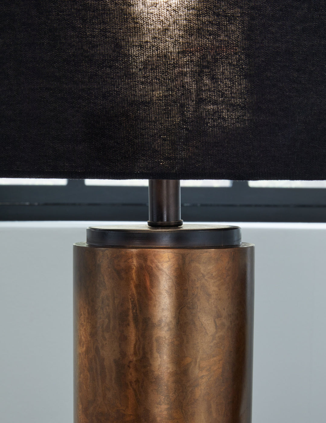 Hildry - Antique Brass Finish - Metal Table Lamp