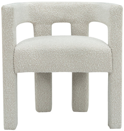 Athena - Boucle Fabric Dining Chair