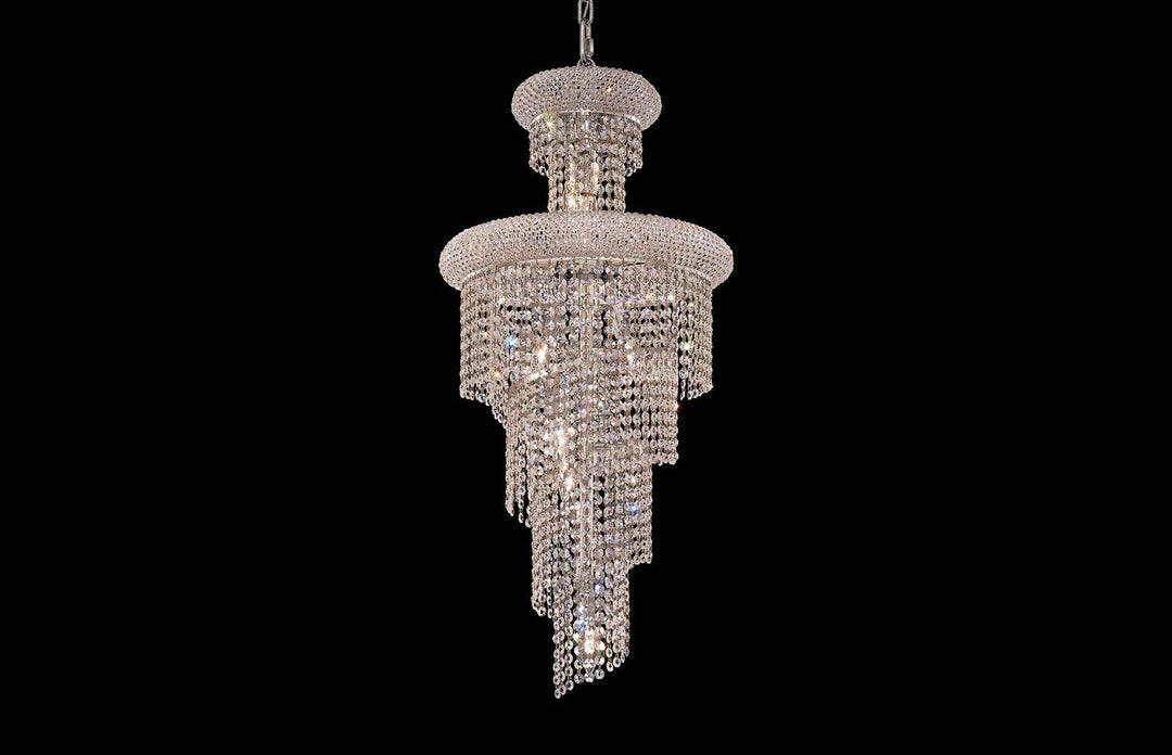 1040H 16X36 CHROME CHANDELIER