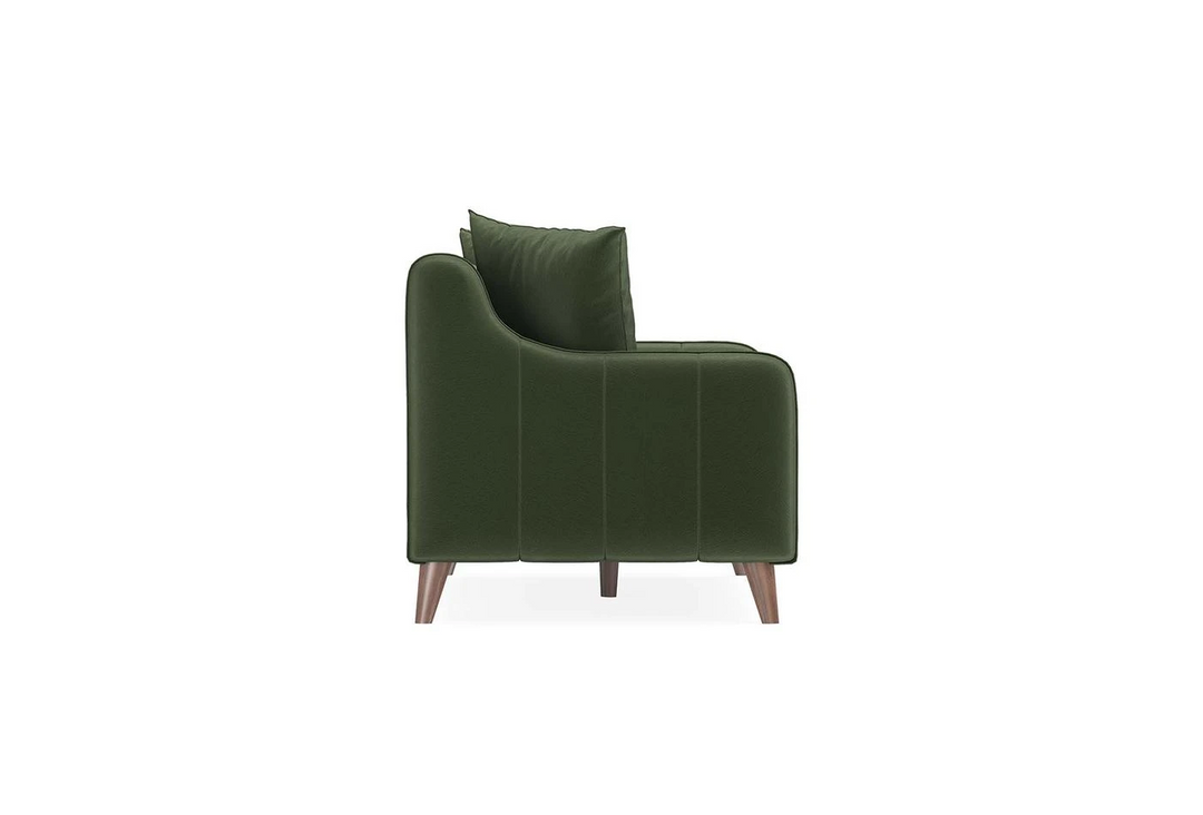 Dark Green Colt Feather Fabia 3-Seater Sofa Bed with Storage