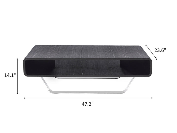 136A Modern 47.2" Wide Coffee Table