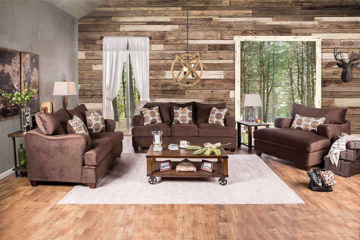 Wessington - Loveseat - Chocolate