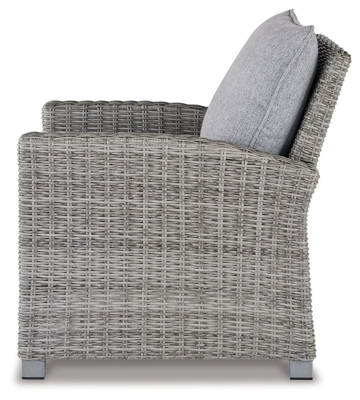 Naples Beach - Light Gray - Lounge Chair w/Cushion