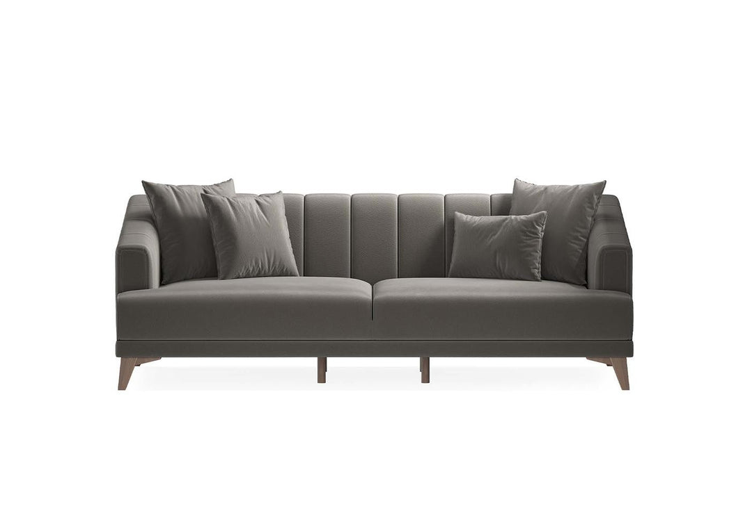 Dark Grey Colt Feather Sona 3-Seater Sofa Bed