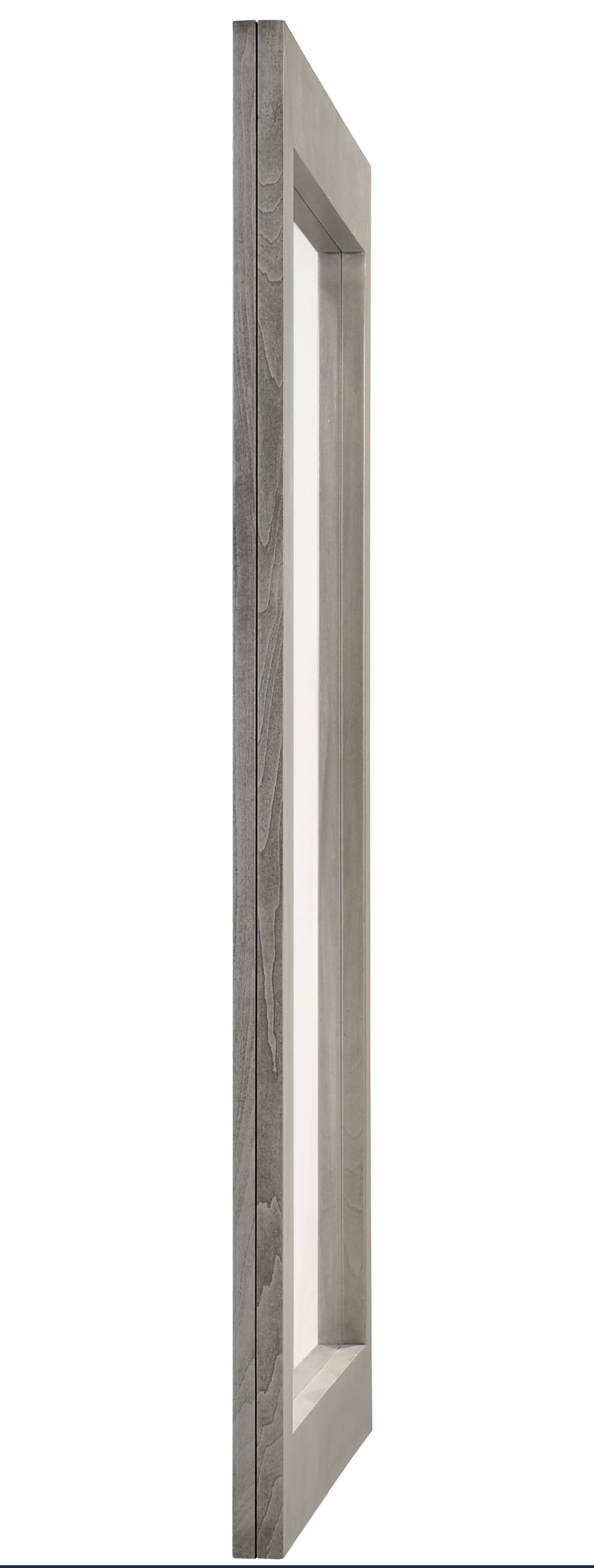 Weston - Mirror - Gray Stone