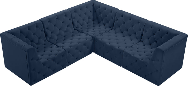 Tuft - Modular Sectional 5 Piece - Navy