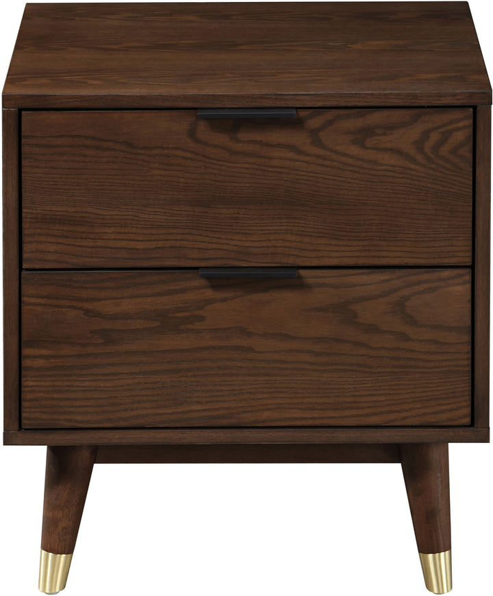 Vance - Night Stand - Walnut