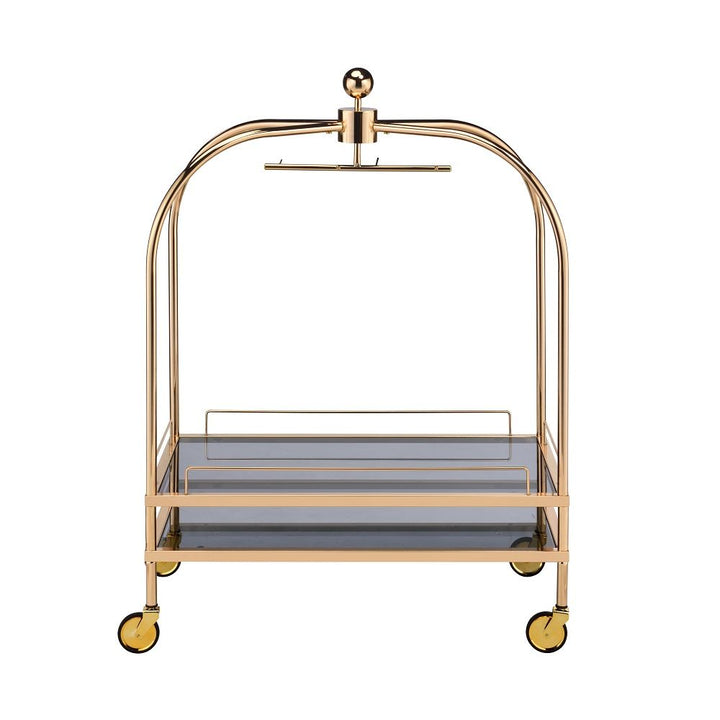 Bryna - Serving Cart - Gold