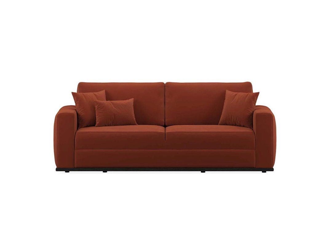 Carino 3-Seater Sofa, Colt Feather (Orange)