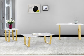 Cameron Gold Coffee Table 212-C (Meridian)