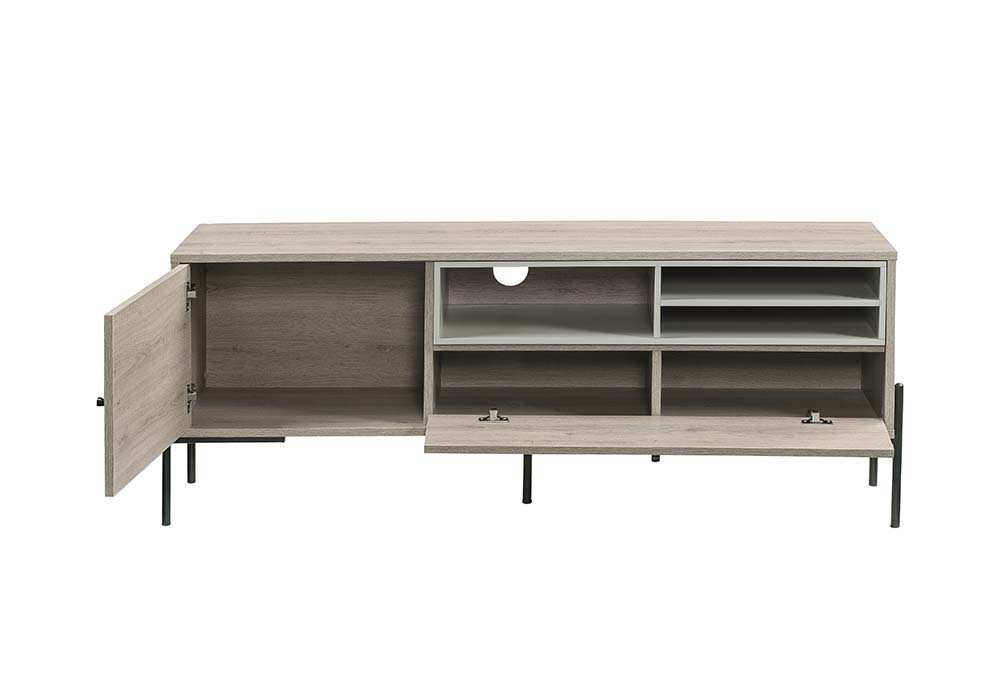 Hattie - TV Stand - Rustic Oak Finish