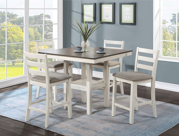 Tahoe Chalk Grey Tahoe 5-Pk Dining Room Set