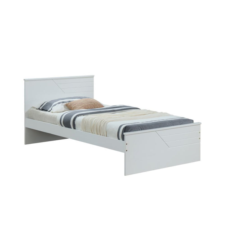 Ragna - Twin Bed - White