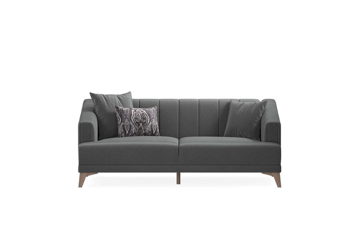 Anthracite Velvet Sona 2-Seater Sofa