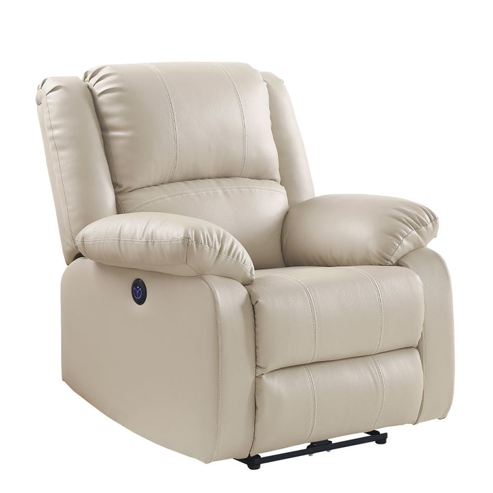 Zuriel - Power Motion Recliner With USB - Beige